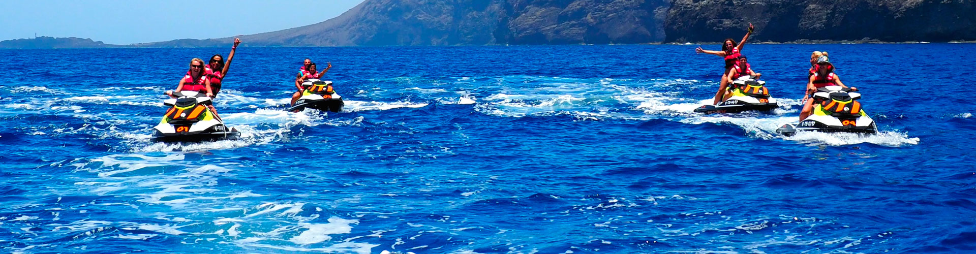 Jet Ski at Los Gigantes